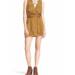 Free People Desert Daylight Mini Wrap Dress